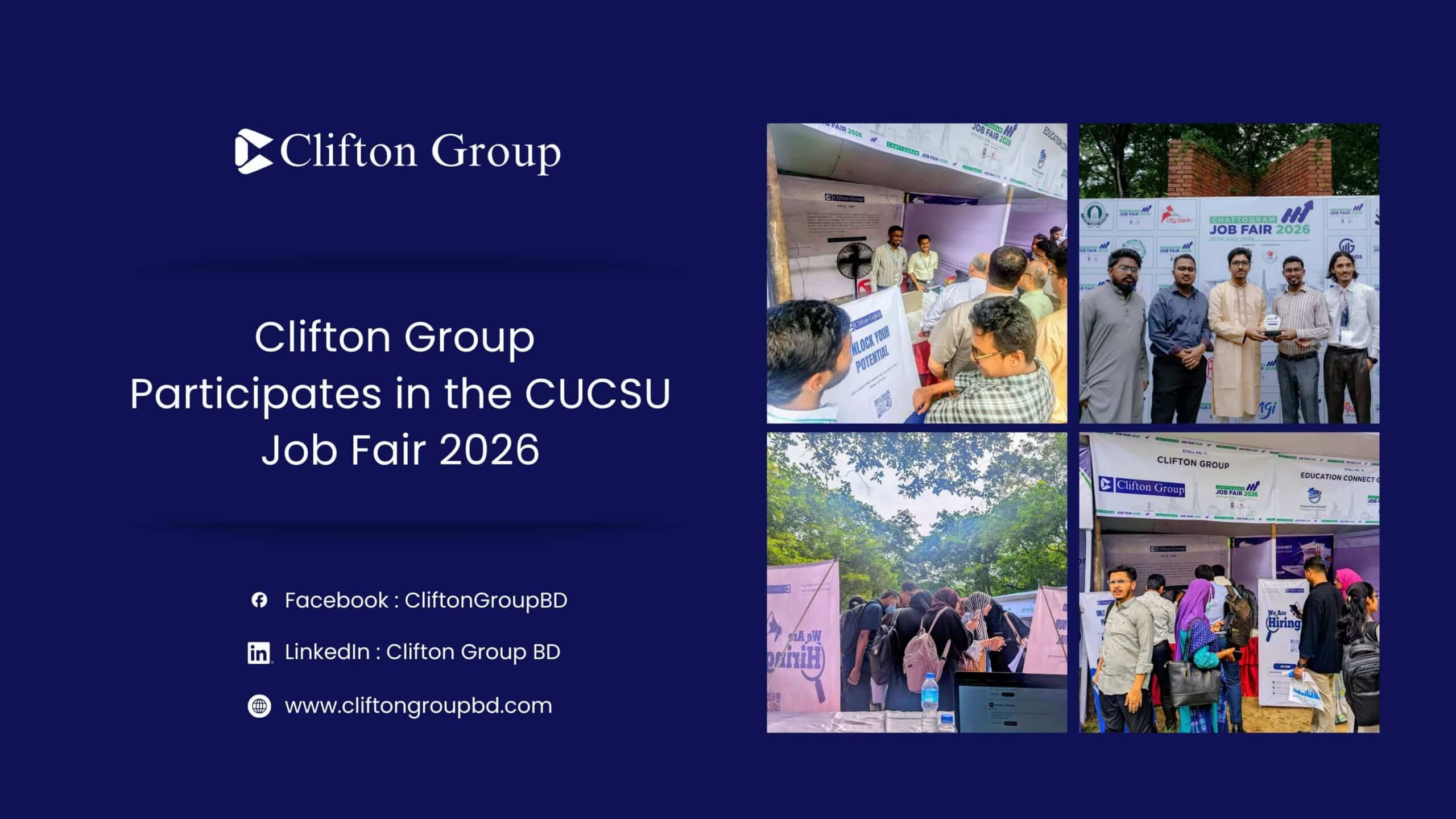 Clifton Group Participates in the CUCSU Job Fair 2026